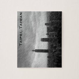 Taipei 101 Taiwan Puzzle Legpuzzel