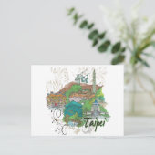 Taipei Briefkaart (Staand voorkant)