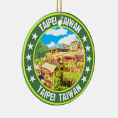 Taipei Keramisch Ornament (Rechts)