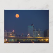 Taipei Night Moon Briefkaart (Voorkant)