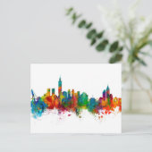 Taipei Taiwan Skyline Briefkaart (Staand voorkant)