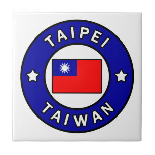 Taipei Taiwan Tegeltje