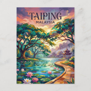Taiping Lake Gardens Maleisië Briefkaart