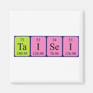 Taisei periodieke lijstnaam magnet magneet