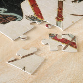 Taiso - Ronin die pijlen afsluit Legpuzzel (Zijkant)