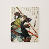 Taiso - Ronin die pijlen afsluit Legpuzzel (Verticaal)