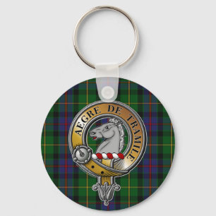 Tait Tartan & Badge Sleutelhanger