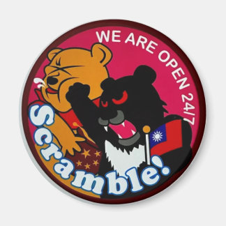 Taiwan Air Force Patch Scramble Magnet Magneet