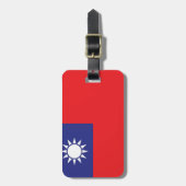 Taiwan Bagagelabel (Voorkant verticaal)