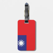 Taiwan Bagagelabel (Achterkant verticaal)