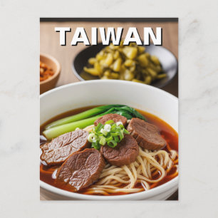 Taiwan Beef Noodle Soup Briefkaart