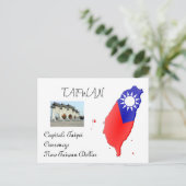 Taiwan Briefkaart (Staand voorkant)