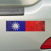 Taiwan Bumpersticker (Op auto)