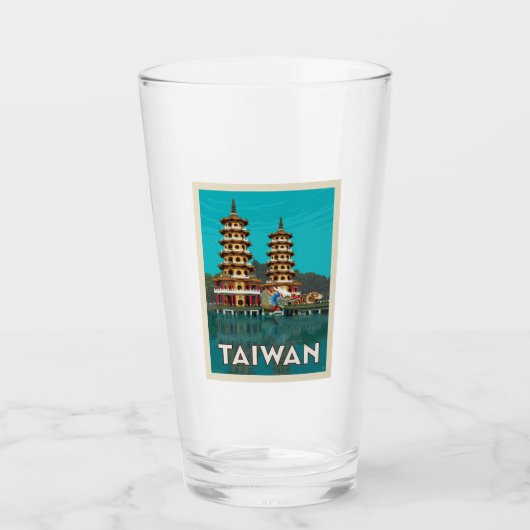 Taiwan | Draak- en tijgerpagodes Glas (Voorkant)