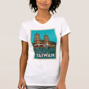 Taiwan   Draak- en tijgerpagodes T-shirt