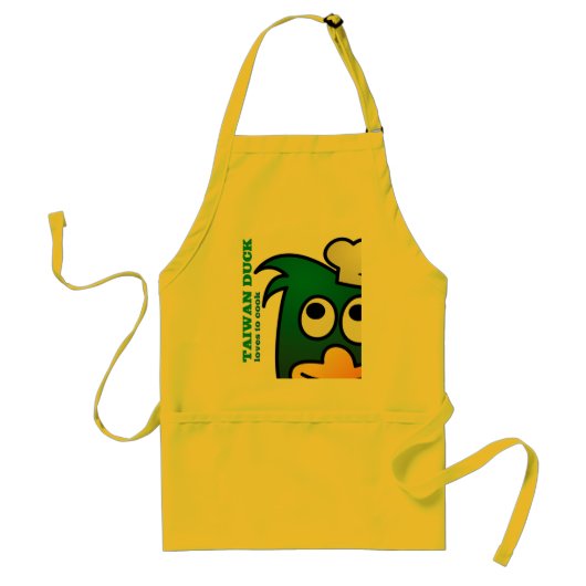 Taiwan Duck Apron Alternative Crop Standaard Schort (Voorkant)
