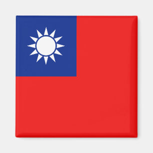 Taiwan Flag Magnet Magneet