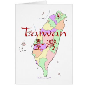 Taiwan-kaart