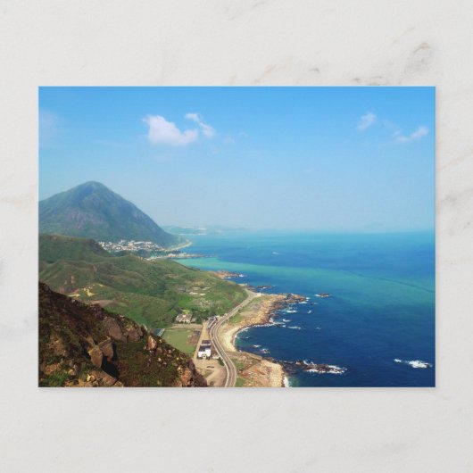 Taiwan landschap briefkaart (Voorkant)