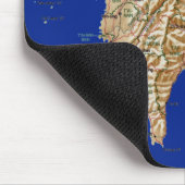 Taiwan Map Mousepad Muismat (Hoek)