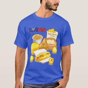 Taiwan Nachtmarkt lekkernijen - Dim Sum Taro balle T-shirt