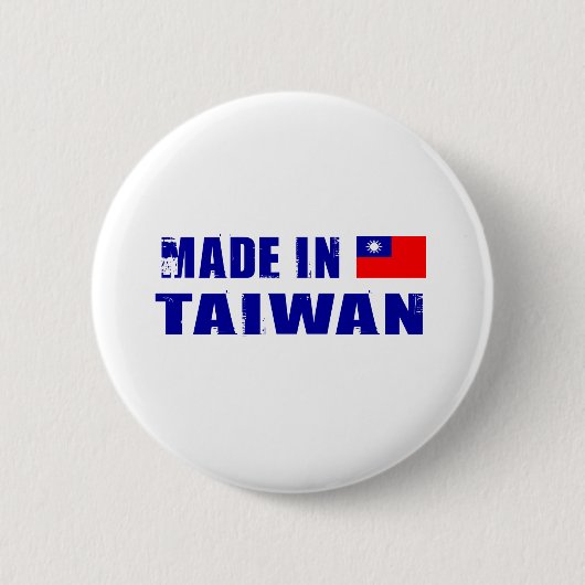 TAIWAN RONDE BUTTON 5,7 CM (Voorkant)