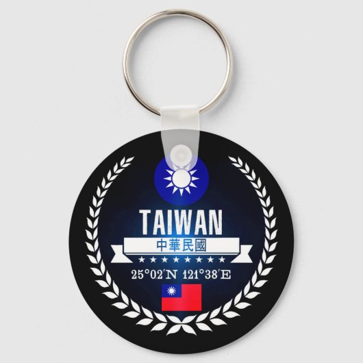 Taiwan Sleutelhanger (Voorkant)