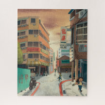 Taiwan Sunlight Street Puzzle Jigzaag