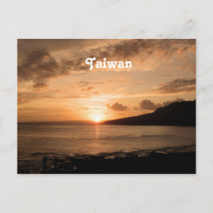 Taiwan Sunset Briefkaart