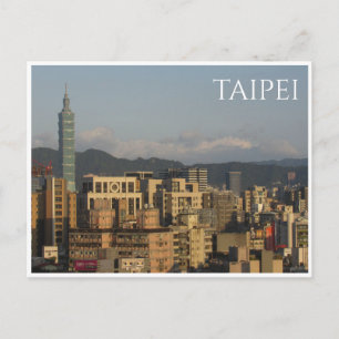 taiwan taipei 101 briefkaart