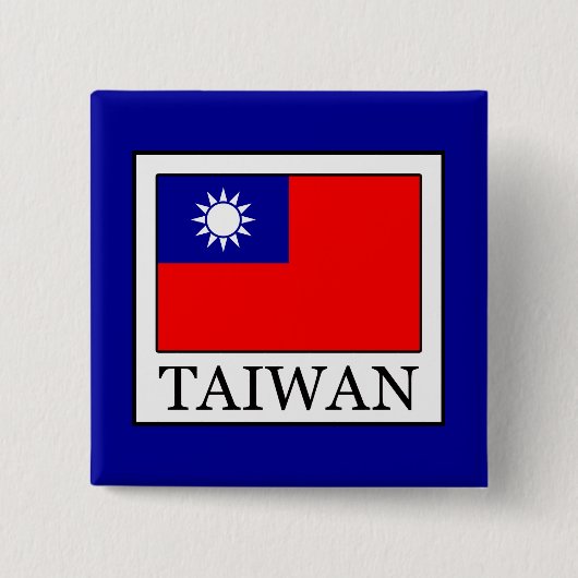 Taiwan Vierkante Button 5,1 Cm (Voorkant)