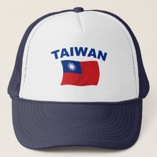 Taiwan vlag 2 trucker pet