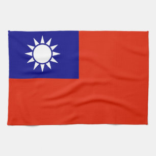 taiwan vlag china provincie symbool theedoek