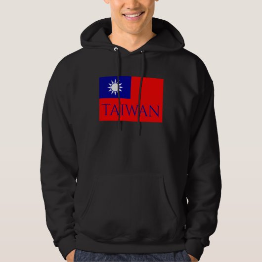 taiwan vlag hoodie (Voorkant)