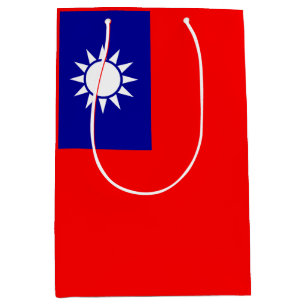 Taiwan Vlag: Republiek China, Chinees Taipei Medium Cadeauzakje