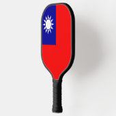 Taiwan Vlag: Republiek China, Chinees Taipei Pickleball Paddle (Links)