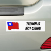Taiwanese Bumpersticker (Op auto)