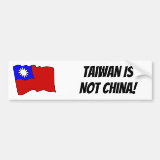 Taiwanese Bumpersticker