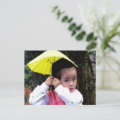 © Taiwanese kleine meid Briefkaart (Staand voorkant)