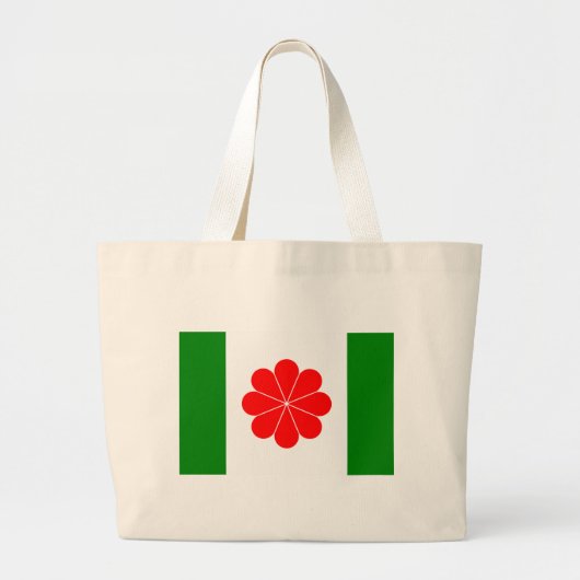 Taiwanese onafhankelijkheidsvlag (1996) grote tote bag (Voorkant)