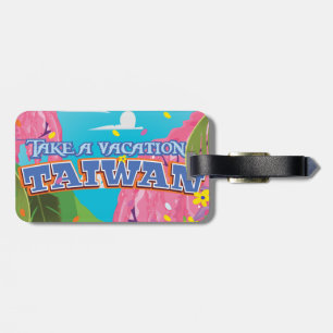 Taiwanese poster van oudsher. bagagelabel