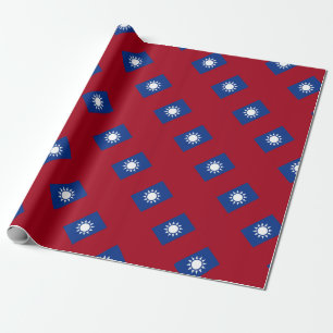 Taiwanese vlag cadeaupapier