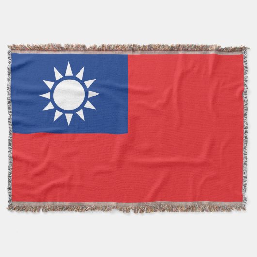 Taiwanese vlag deken (Voorkant)