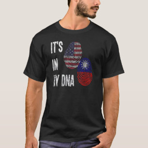 Taiwanese vlag Groot-Amerika - Dna Mi T-shirt