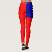 Taiwanese vlag leggings (Achterkant)