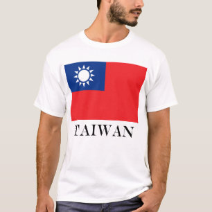 Taiwanese vlag t-shirt