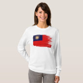 Taiwanese vlag t-shirt (Voorkant volledig)