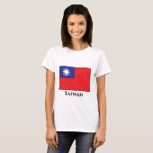 Taiwanese vlag t-shirt (Voorkant volledig)