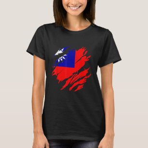 Taiwanese vlag Taiwan T-shirt