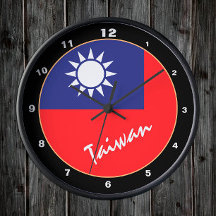 Taiwanese vlag, Taiwanese patriottische thuis / on Ronde Klok